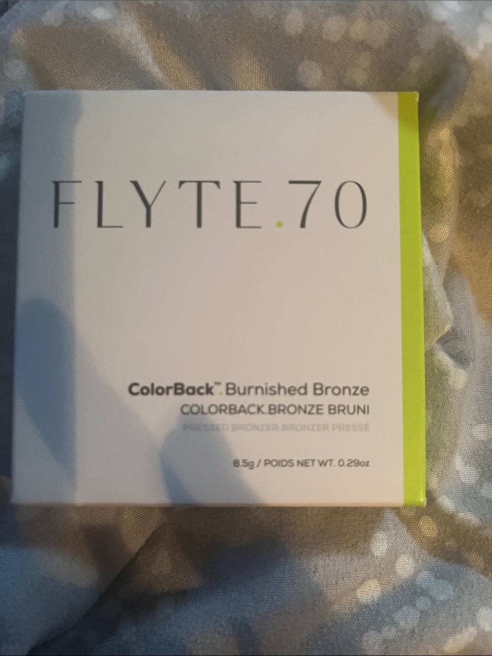 Pur Bronzer Compact in Bronze with Lime Trim Flyte 70